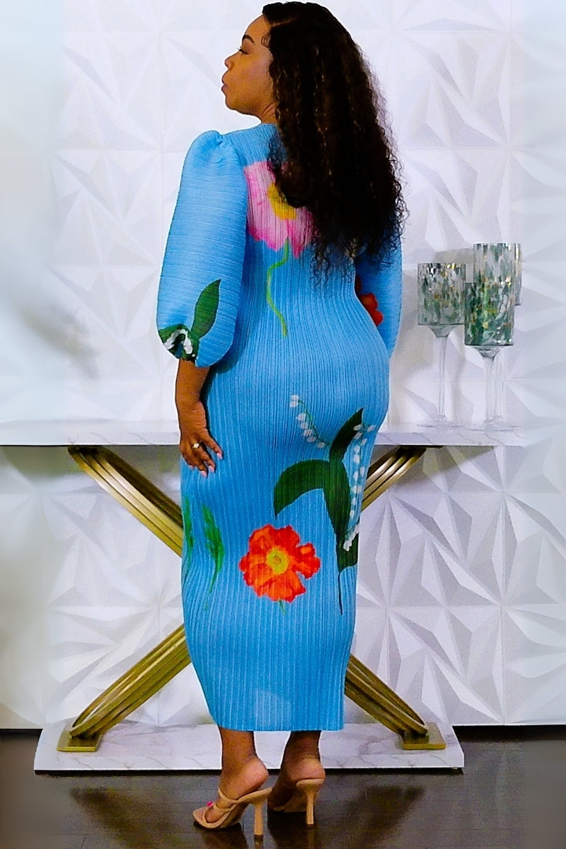 Sky Blue & You Dress