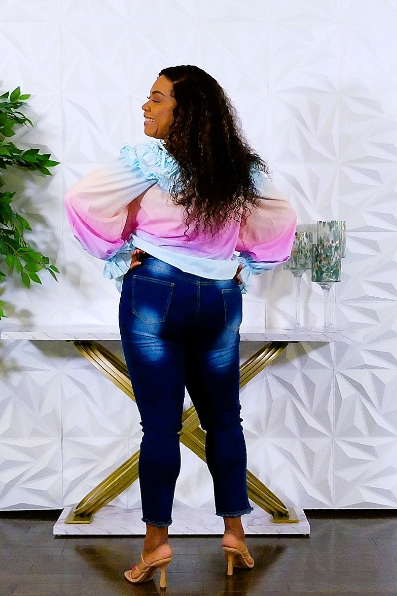 Sassy Zipper Jeans