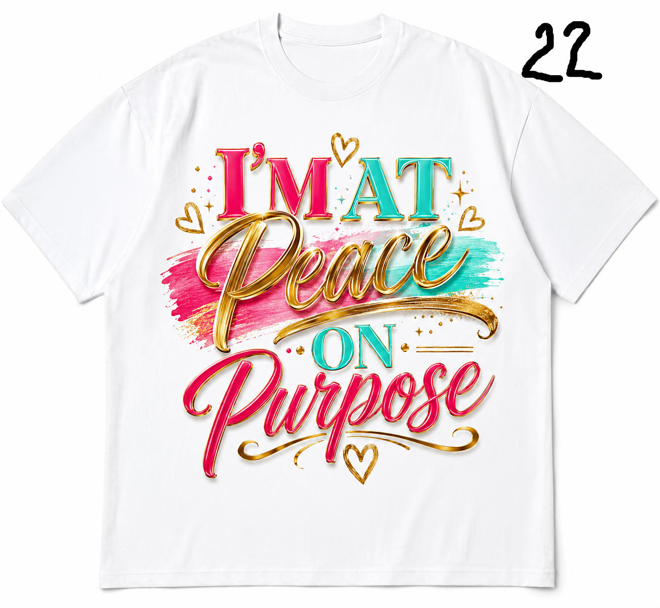 I'm At Peace On Purpose™ Tee