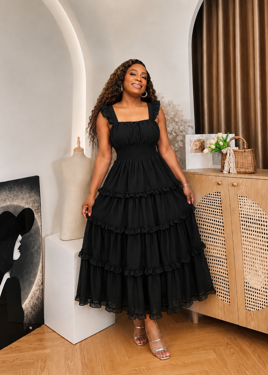 The Midnight Melody Dress