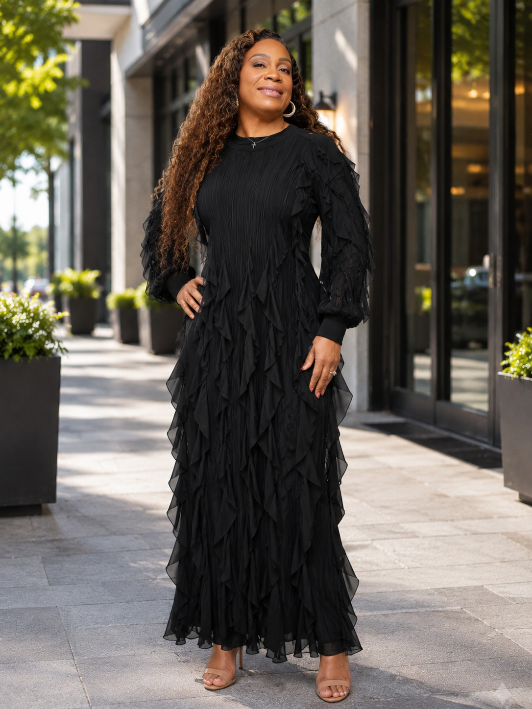 The Midnight Grace Dress