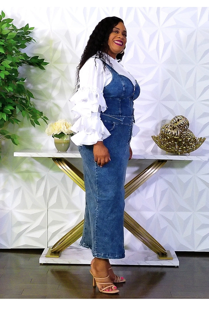 Denim Dream Skirt Set