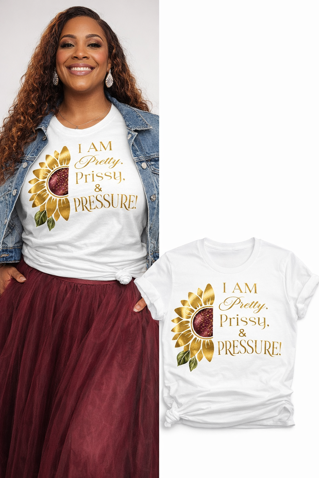Pretty, Prissy & Pressure Tee