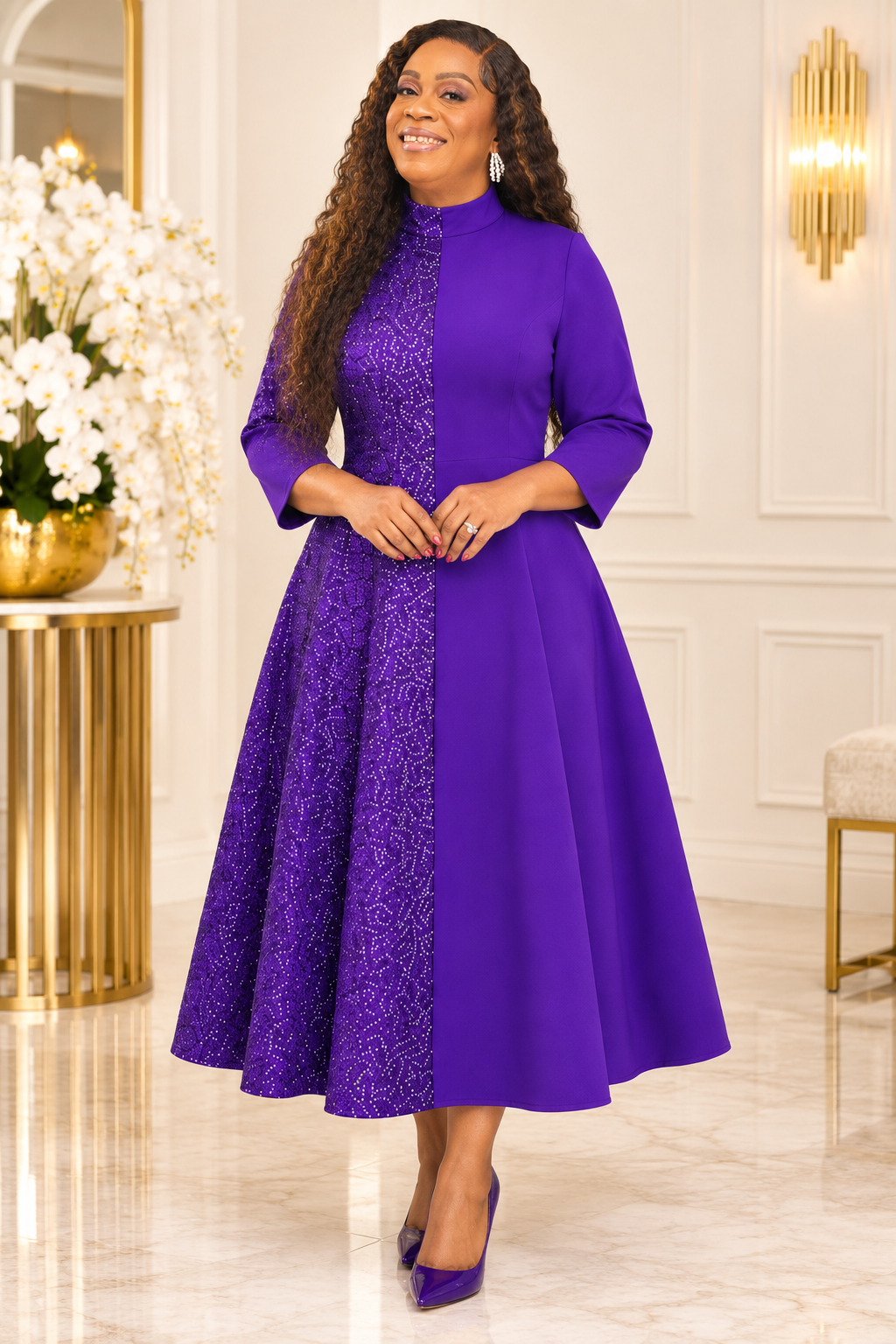 The Purple Reign Dress