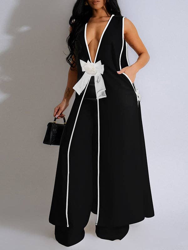 Destined for Greatness Duster Pant Set