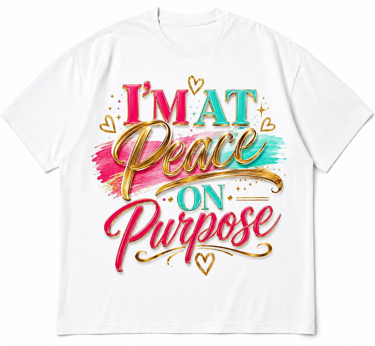 I'm At Peace On Purpose™ Tee