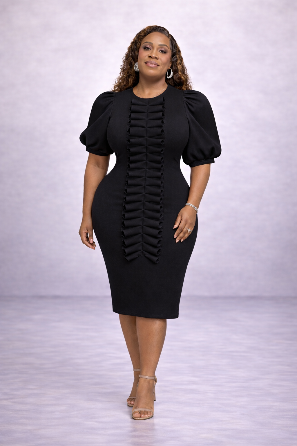 The Authority Dress- Black